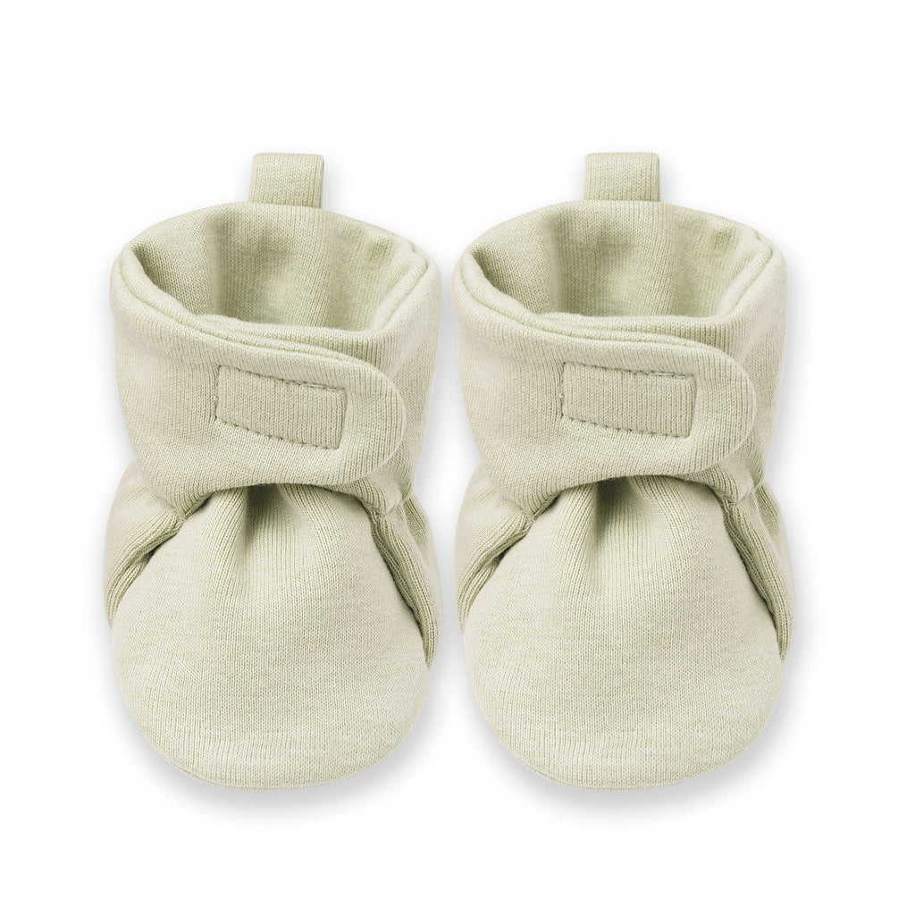 Baby Booties - Cotton & Bamboo: Indigo