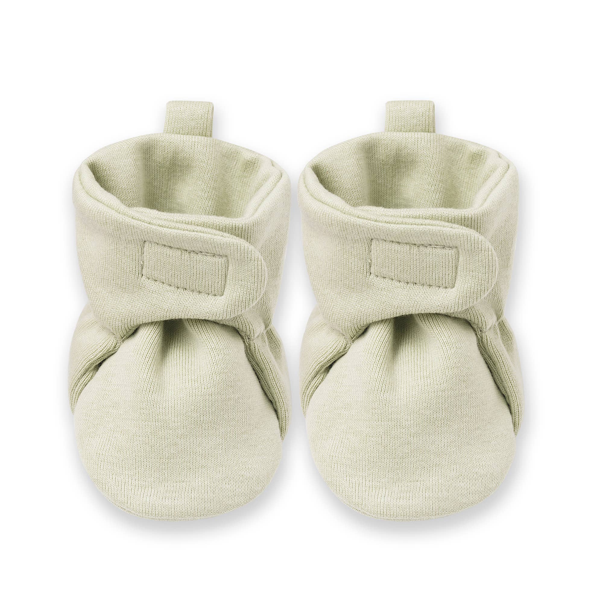 Baby Booties - Cotton & Bamboo: Indigo
