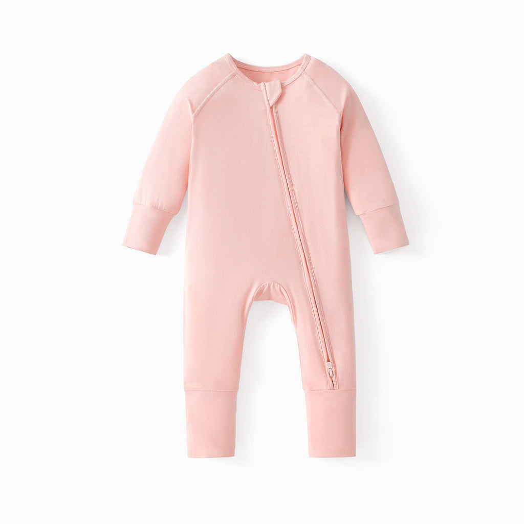 DreamCozy Bamboo Baby Romper Zippered: Multicolor / 12-18 Months