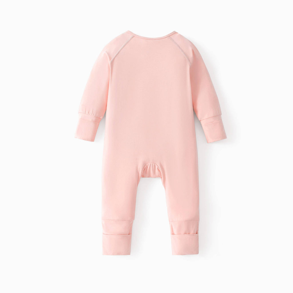 DreamCozy Bamboo Baby Romper Zippered: Multicolor / 3-6 Months