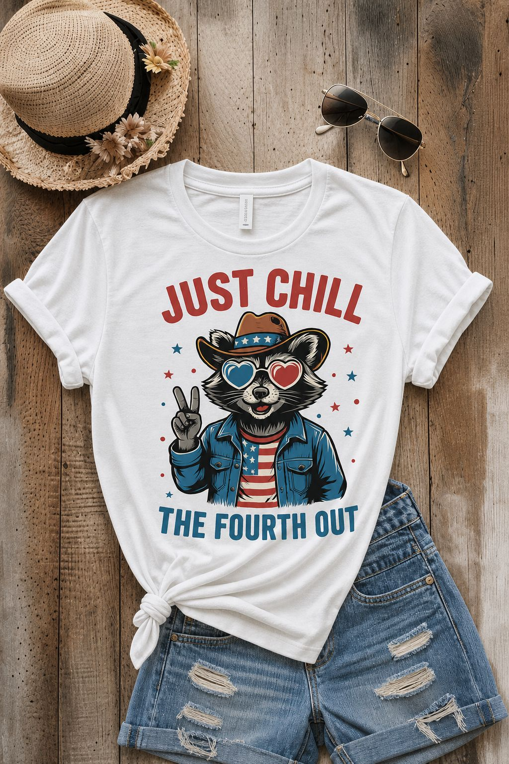 Just Chill the 4th Out Shirt