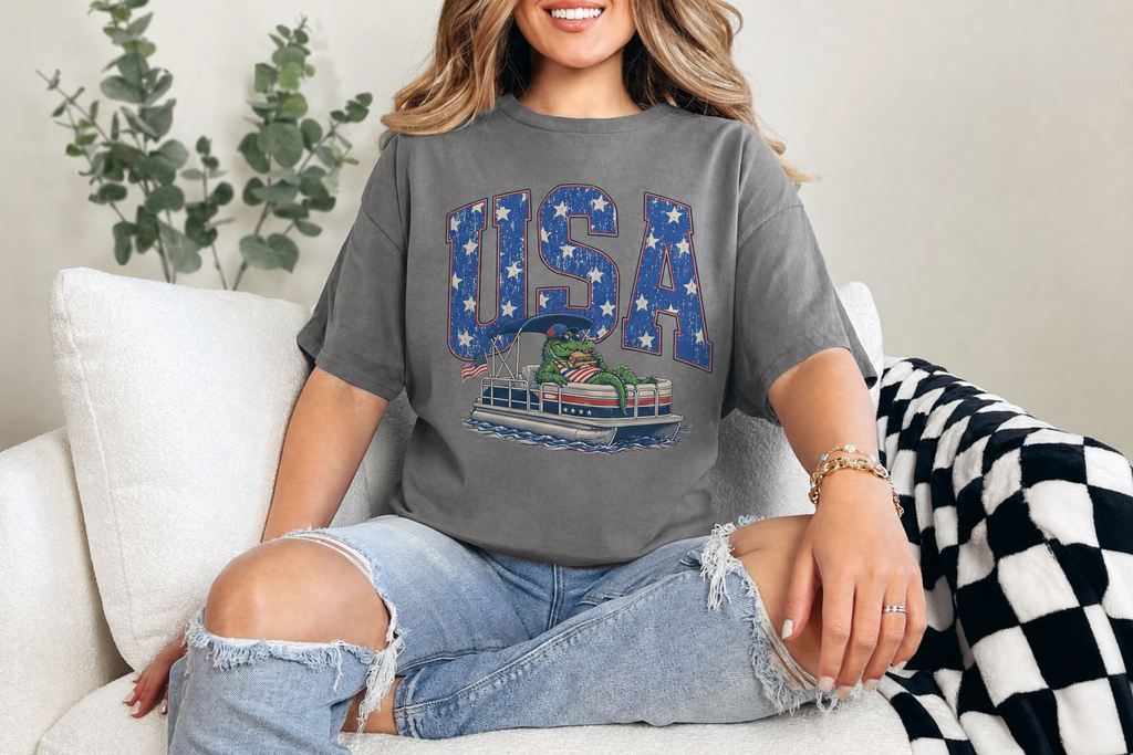 USA Gator Pontoon Tee