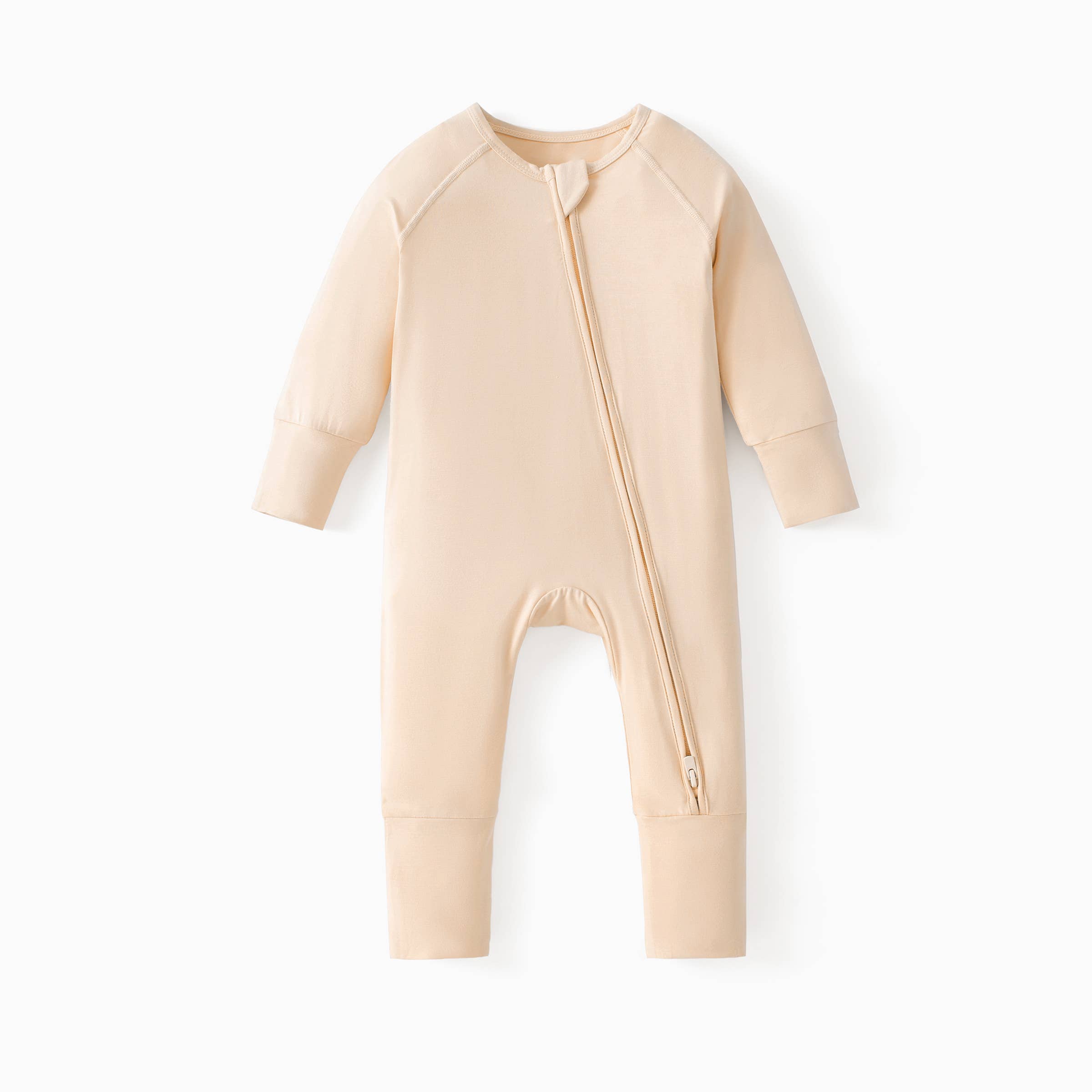 DreamCozy Bamboo Baby Romper Zippered: Multicolor / 3-6 Months