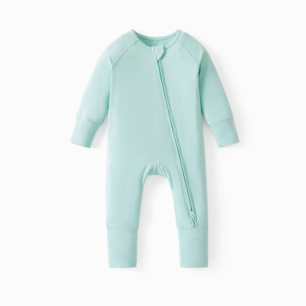 DreamCozy Bamboo Baby Romper Zippered: Multicolor / 3-6 Months