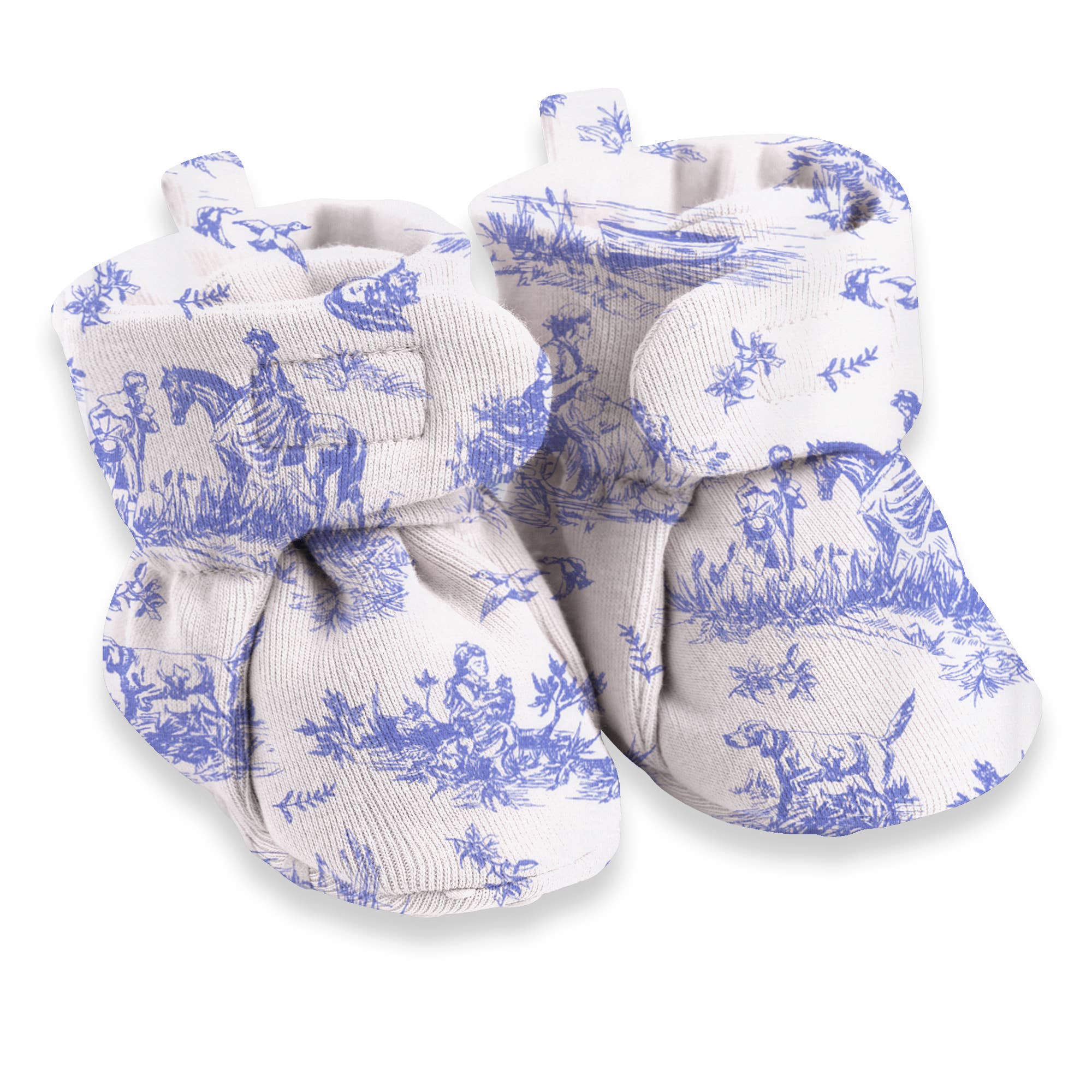 Baby Booties - Cotton & Bamboo: Pecan