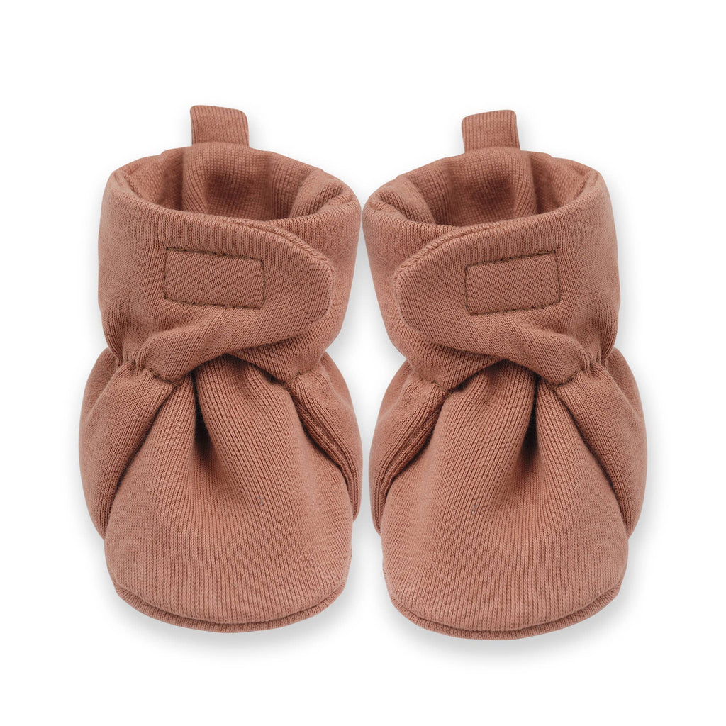 Baby Booties - Cotton & Bamboo: Indigo